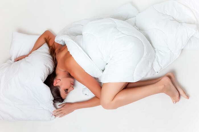 Improper sleep posture as the cause of neck pain