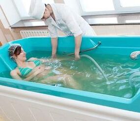 Hydromassage - a method of balneotherapy used in the treatment of osteoarthritis