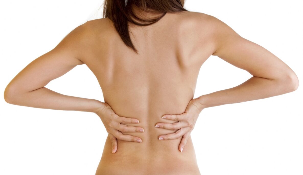 Back pain appears in the second stage of thoracic osteochondrosis