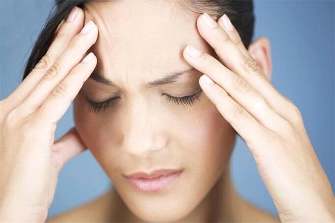 Headache with cervical osteocondrosis