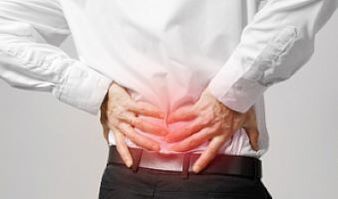 Osteochondrosis of the spine in a person